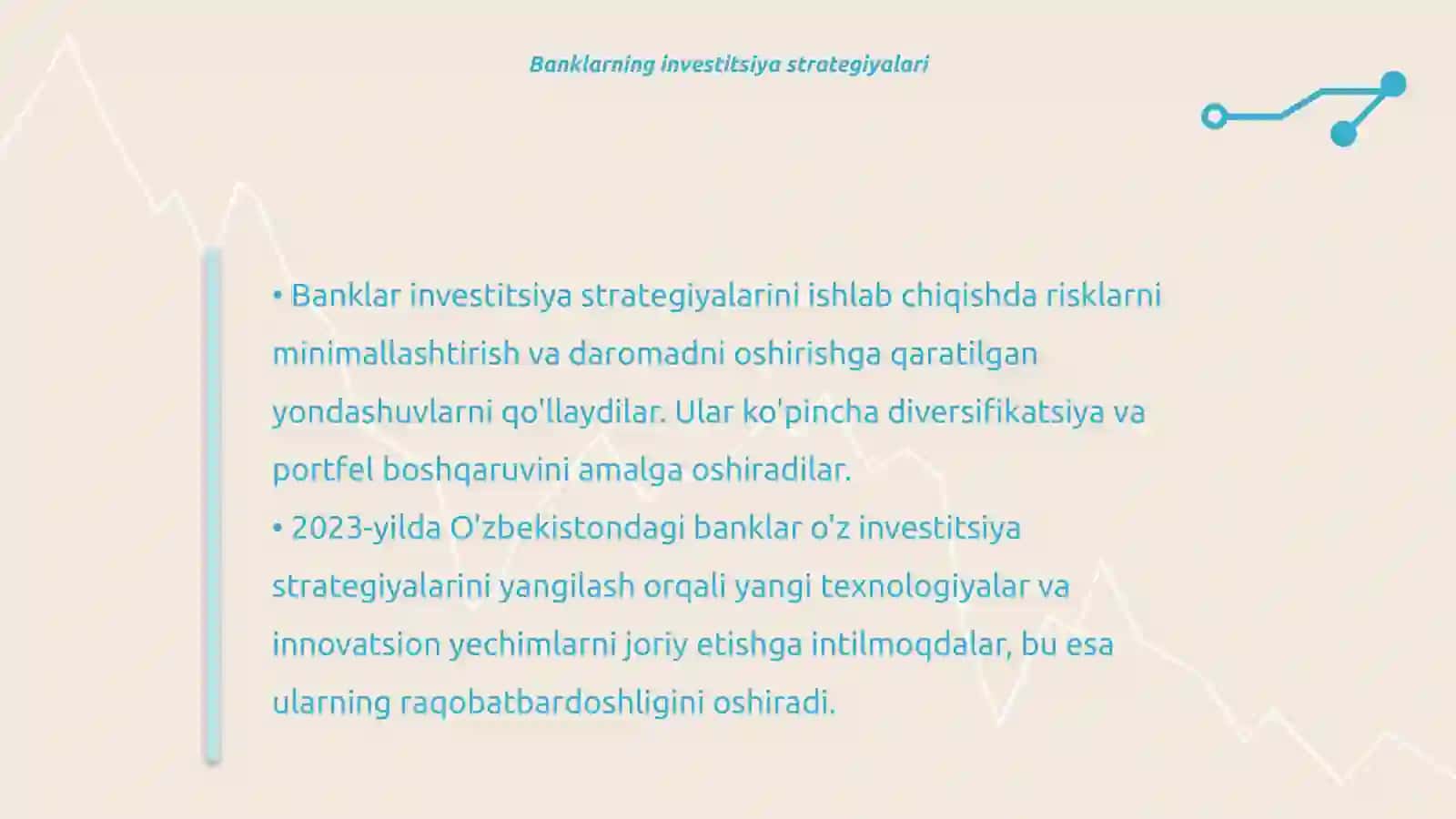 Banklardagi investitsiya jarayonlarining mazmuni va asosiy bosqichlari 4
