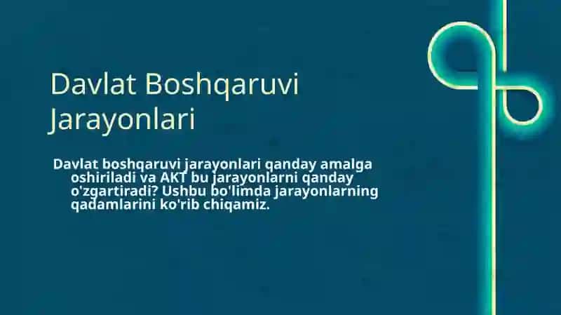 Davlat Boshqaruvida AKT 4
