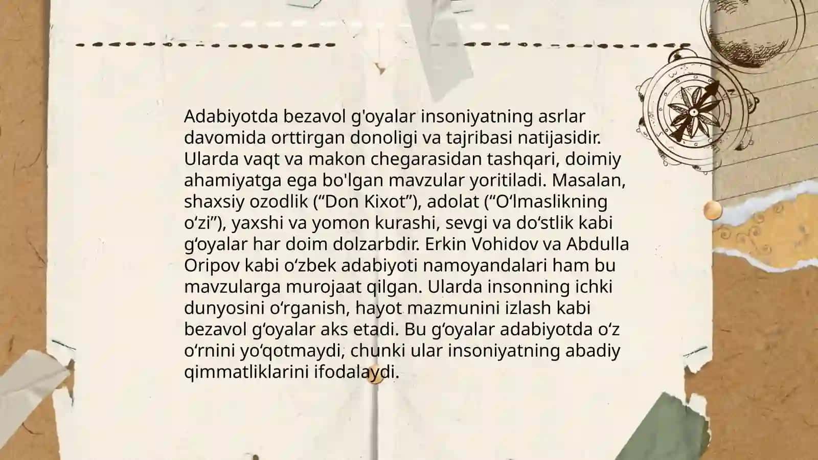 Badiiylik bezavol yangilik asar 4