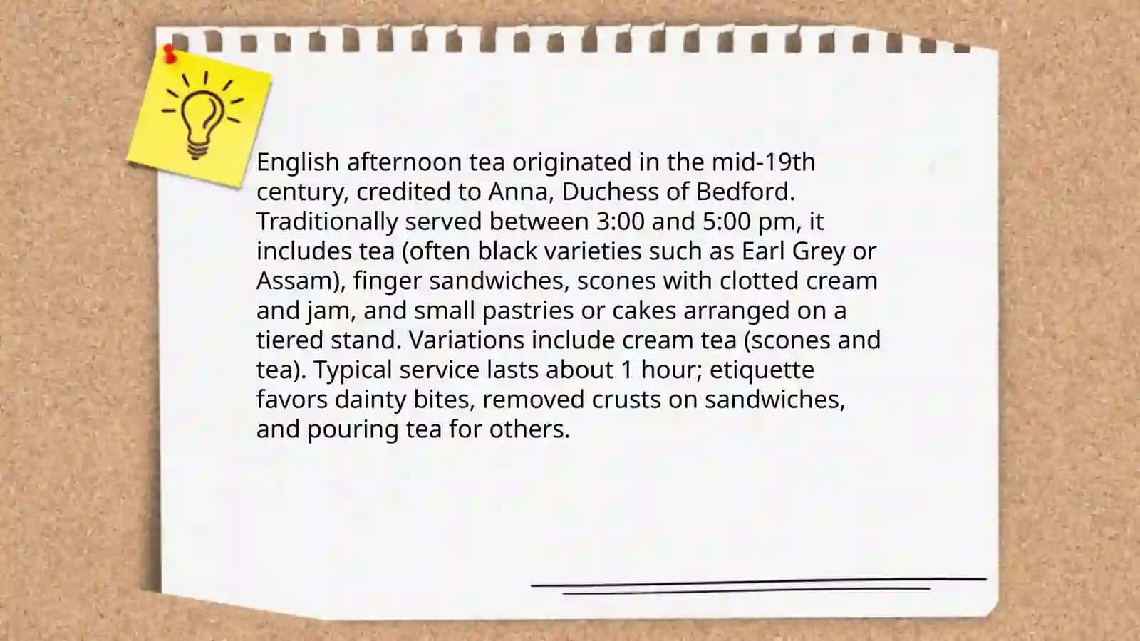 English meals 4