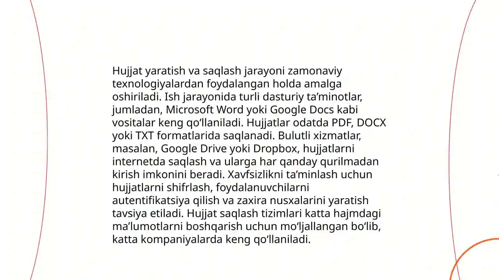 Microsoft Word dasturiga kirish 4