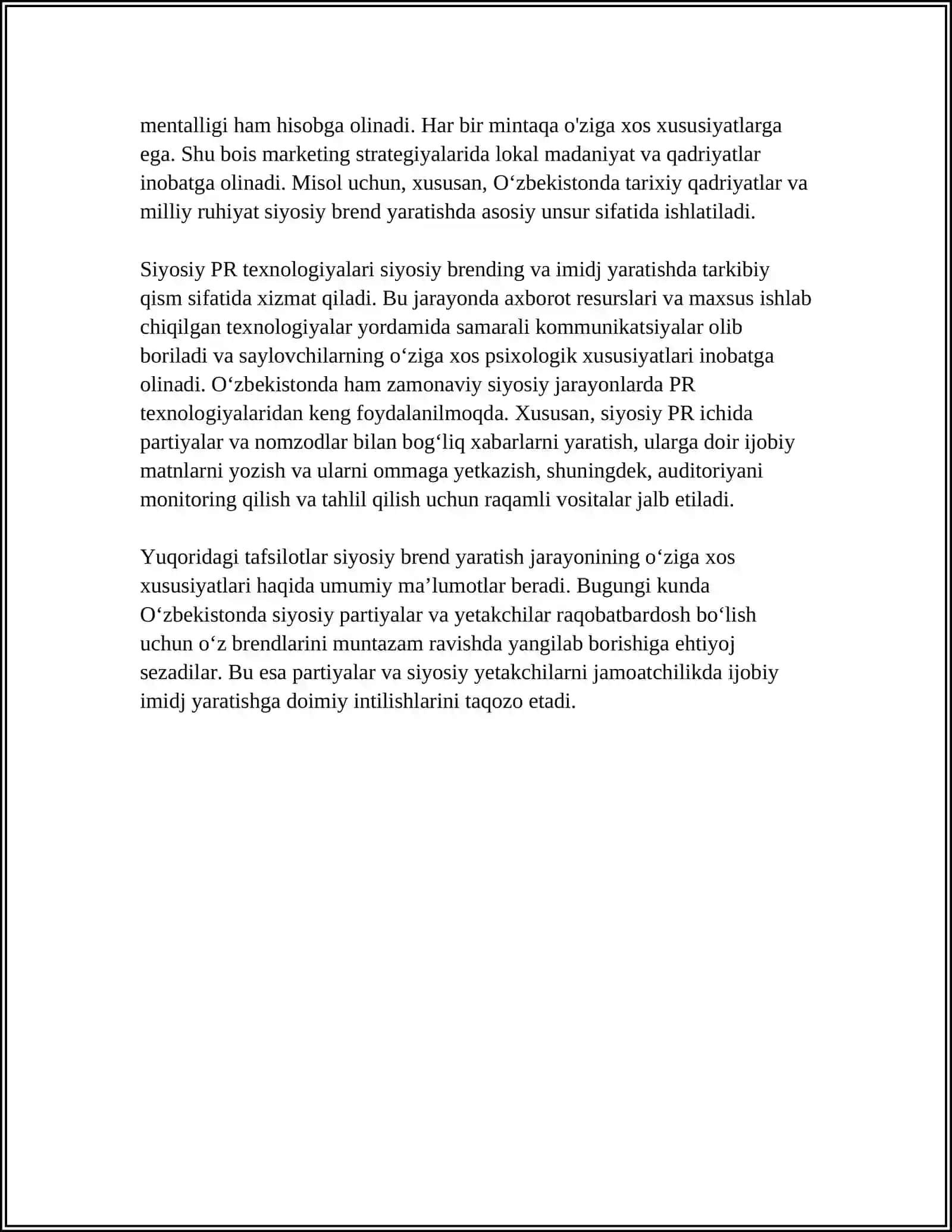 SIYOSIY PR VOSITALARI VA TEXNOLOGIYALARI 4