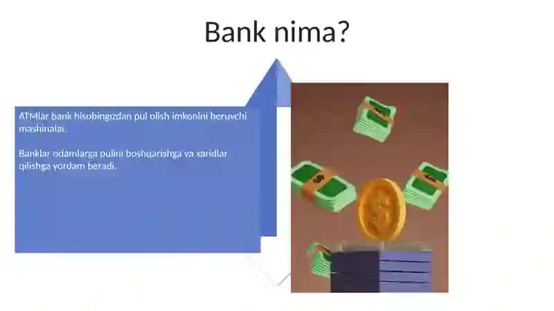 Banklar va bankomatlar haqida bolalarga 4