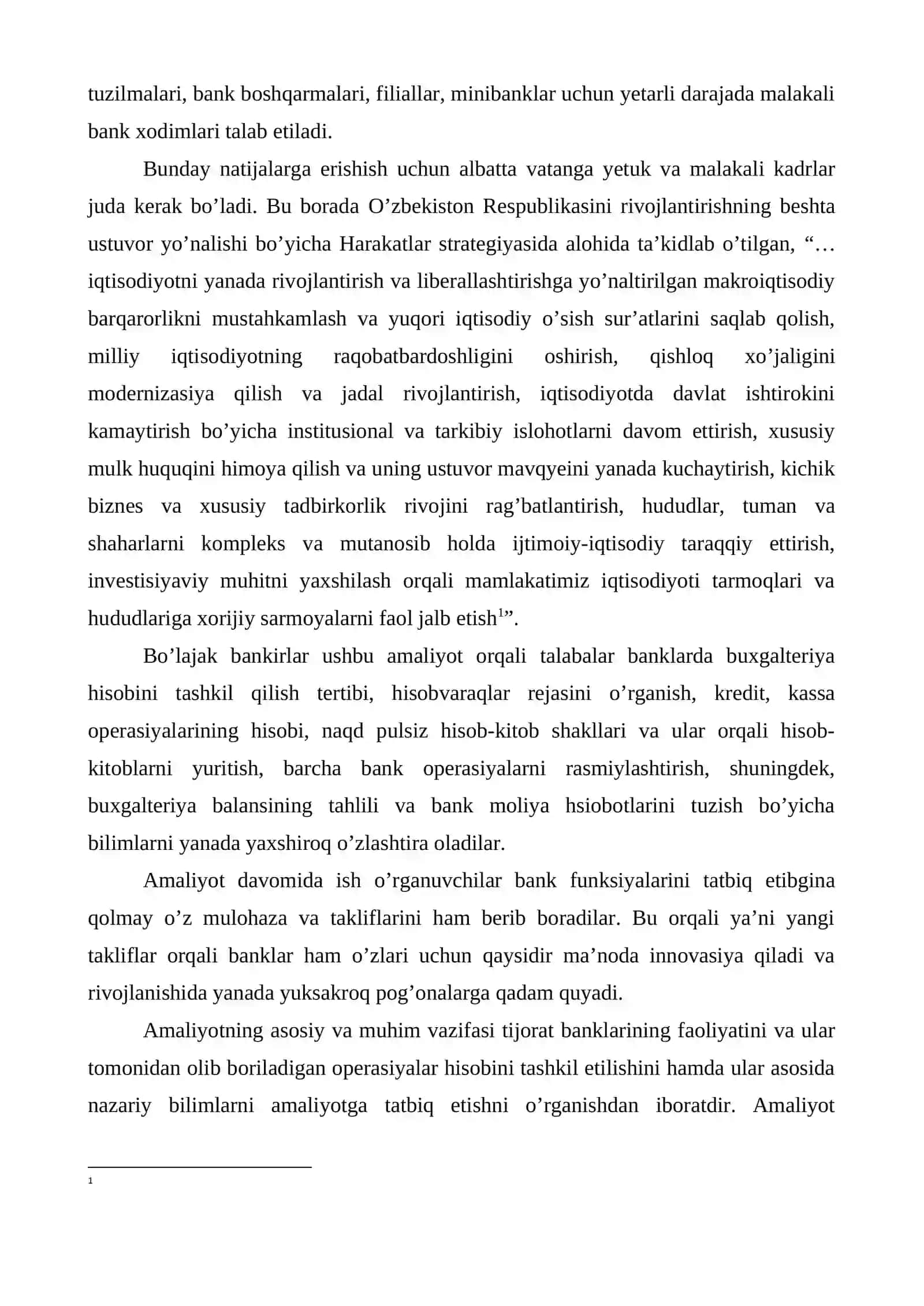 Tijorat banki tashkiliy tuzilishi va faoliyatini tashkil etish 4