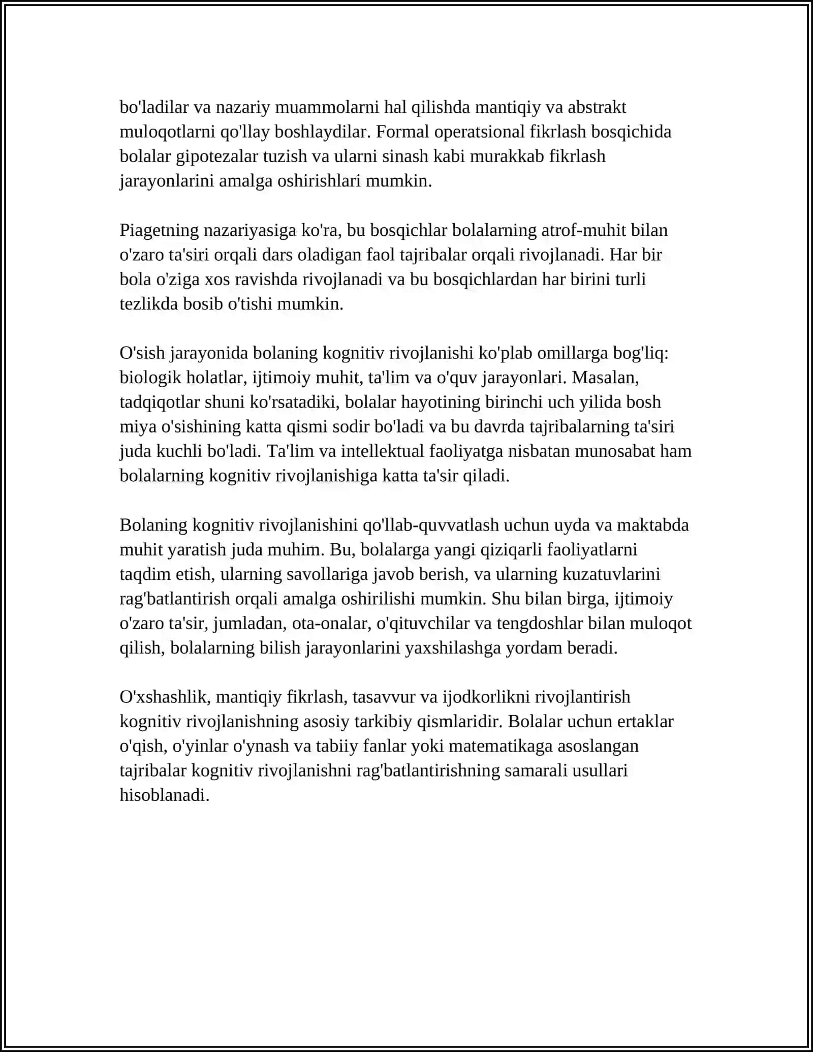 BOLALARDA RUXIY RIVOJLANISH SUSEYISHI MUAMMOSINI YUZAGA KELISHI 4