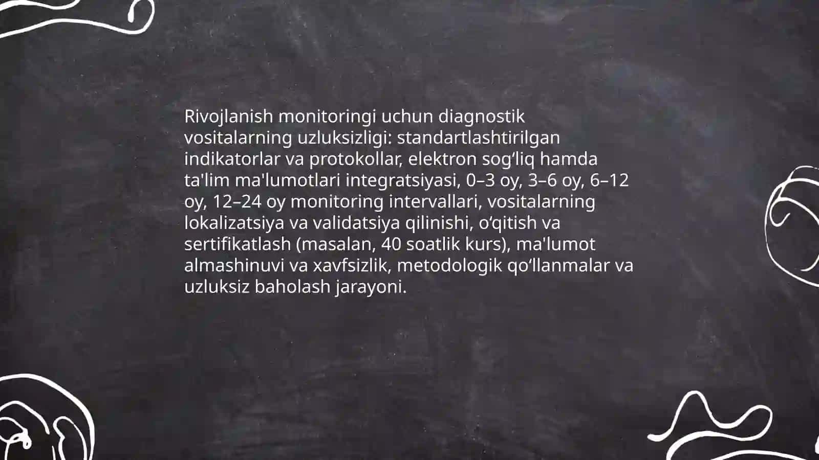 Diagnostik tadqiq etishning tarbiyaviy ta’sirlari va uzluksizlik yo‘nalishi 4