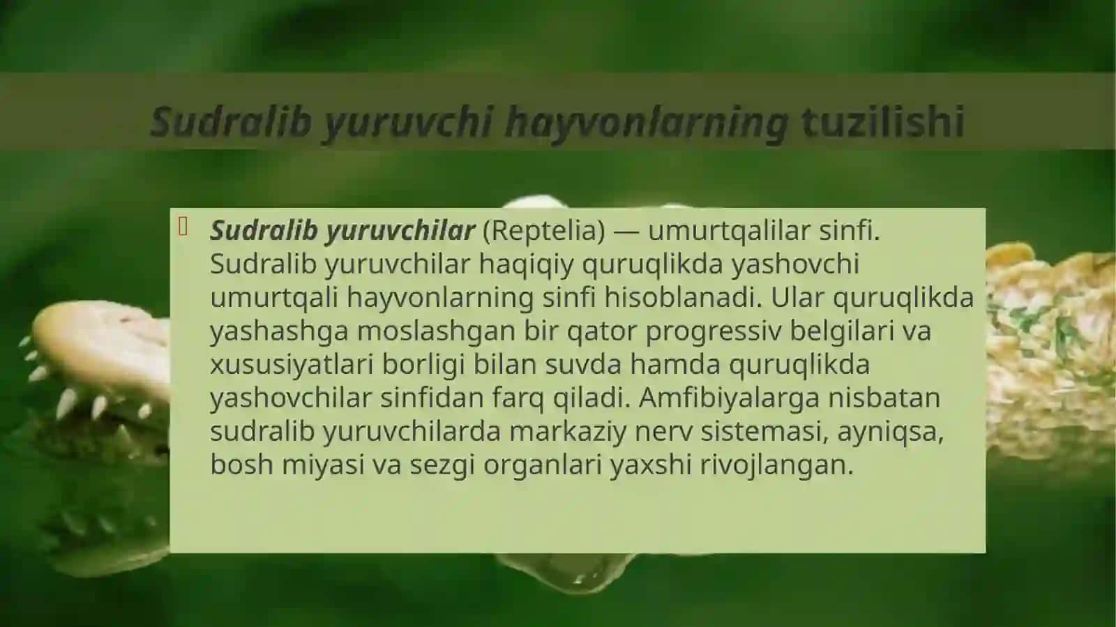 O'ZBEKISTONDA ZAHARLI VA ZAHARSIZ ILONLARNING TARQALISHI 4