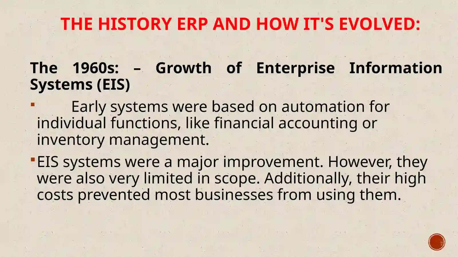 Enterprise Application Development (SAP) 4