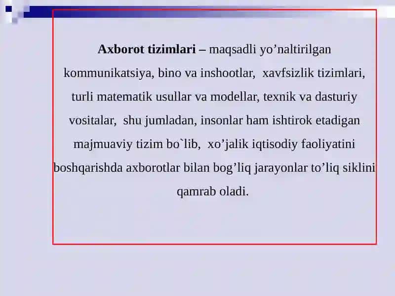 Iqtisodiyotda axborot kommunikatsion texnologiyalar va tizimlar 4