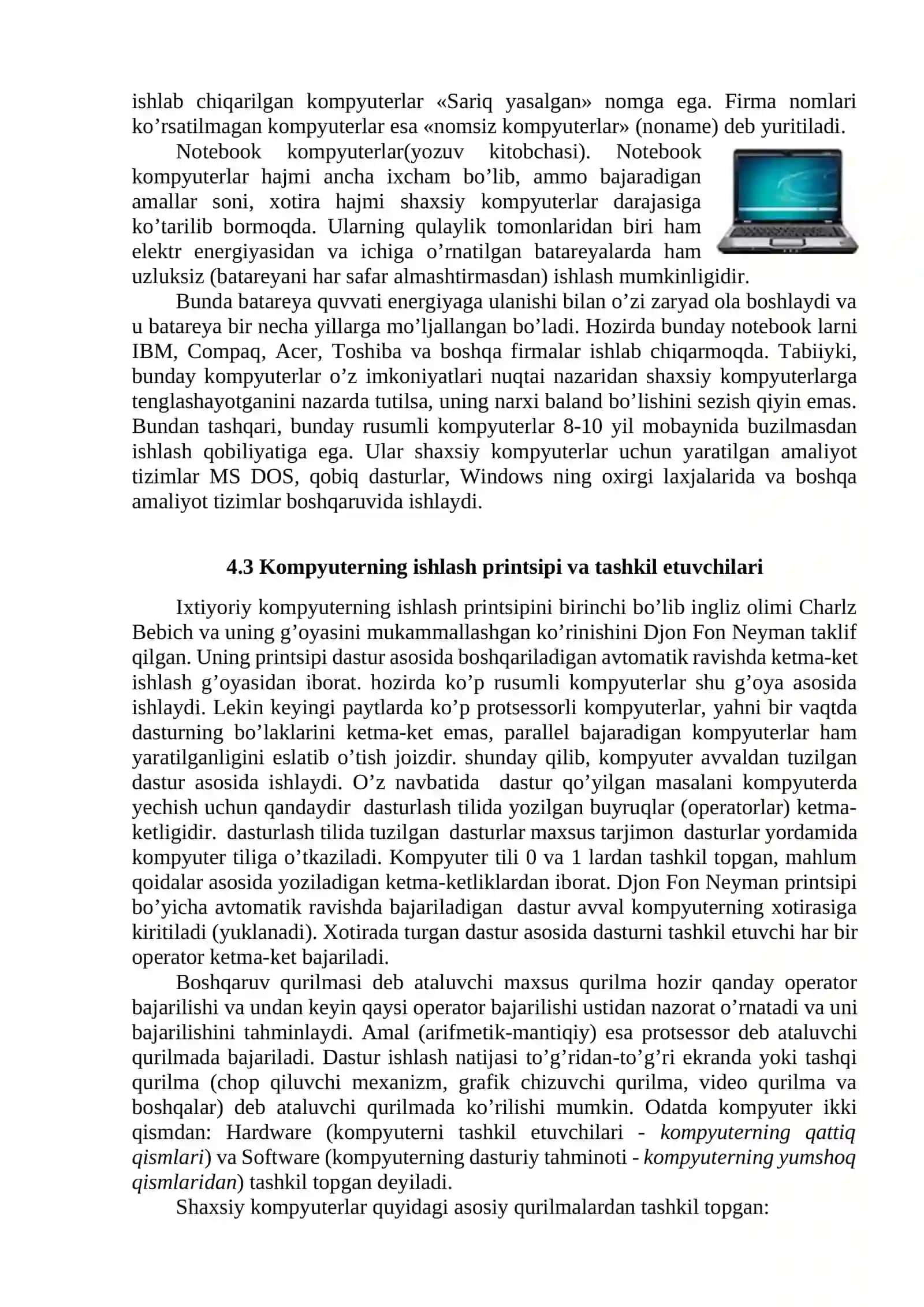 Zamonaviy kompyuterlarning tarixi 4