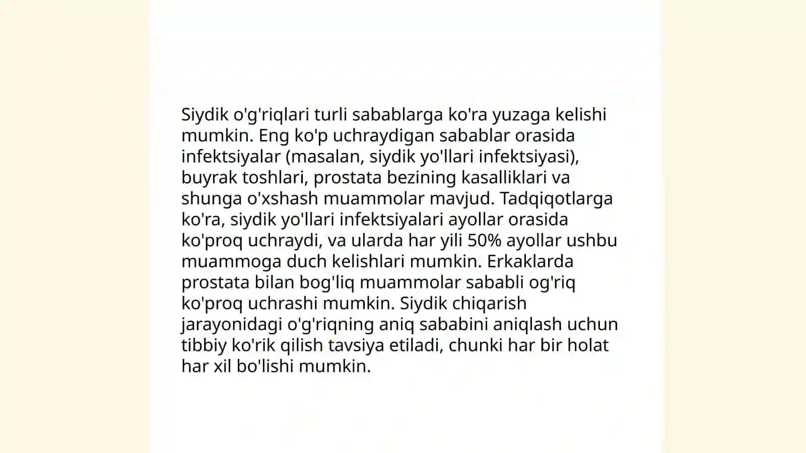Siydik ajratish muammolarida bemorlarga hamshiralik parvarishi 4