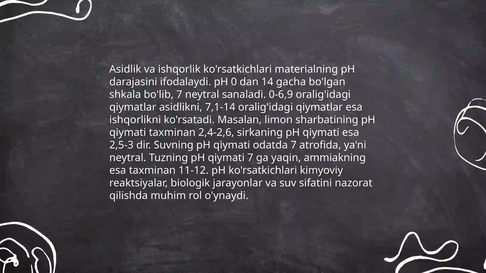 Indikatorlar nazariyasi. Indikatorlarning rang õzgarish sohasi 4