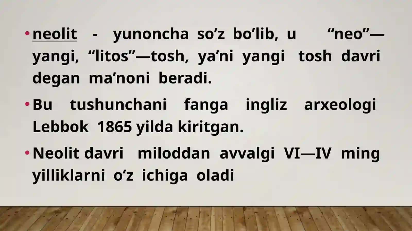 Neolit davrivayodgorliklari 4