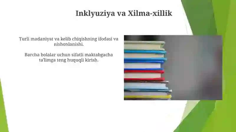 Maktabgacha talim tizimini rivojlantirishning ustuvor yonalishlari 4