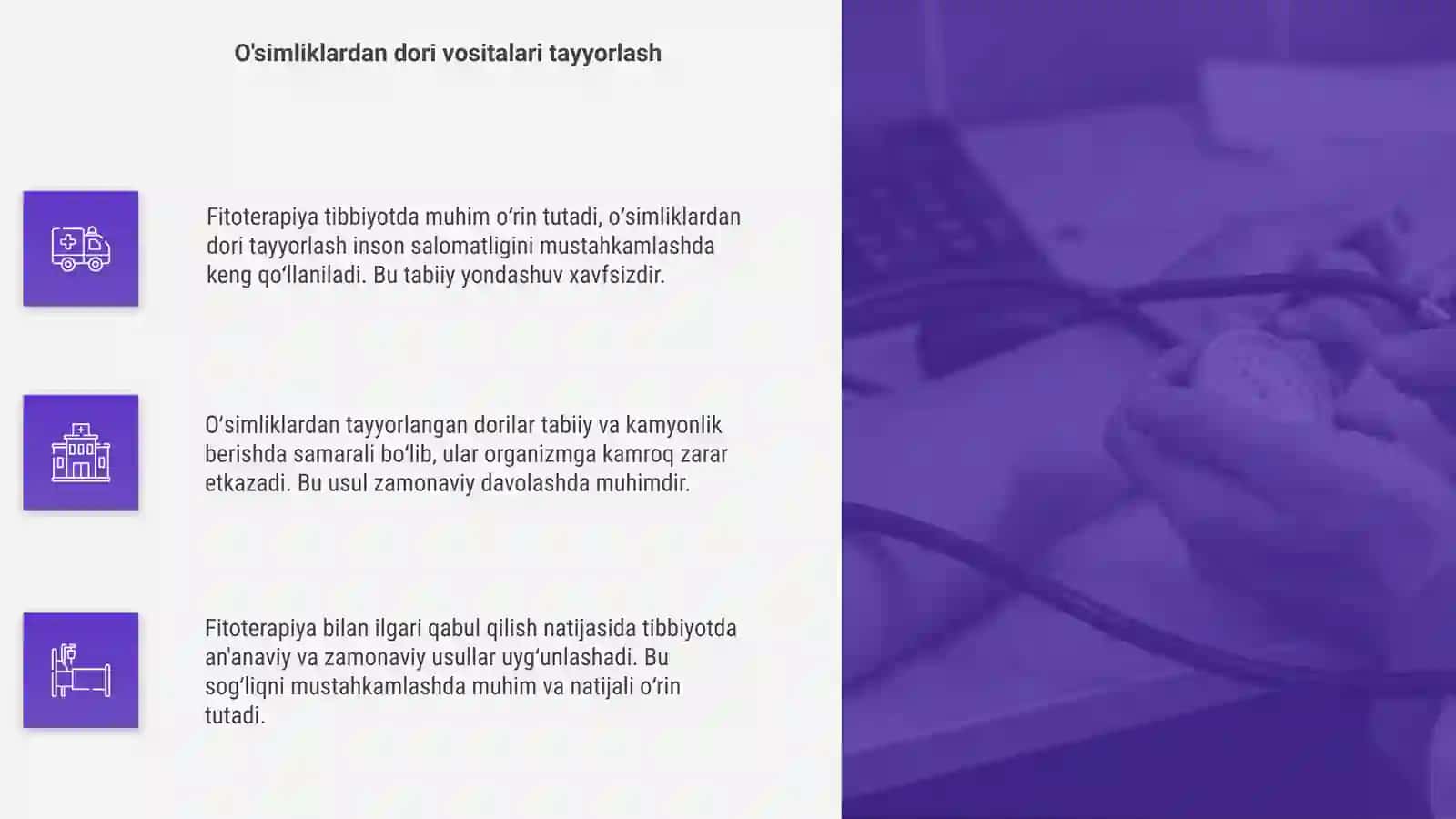 Fitoterapiyaning tibbiyotdagi ahamiyati 4
