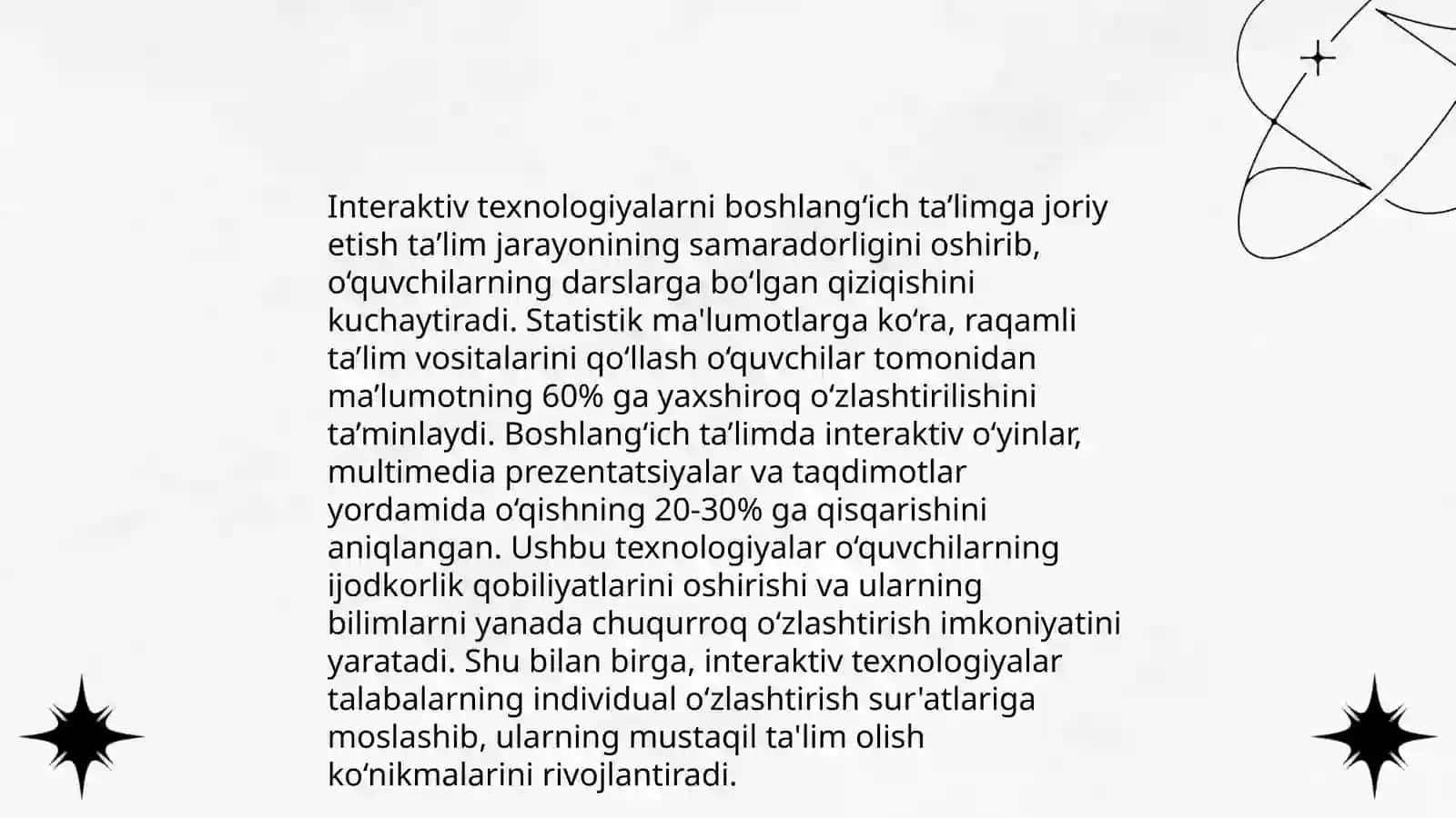 Boshlangʻich sinflarda inavatsiya jarayonini tashkil etish 4