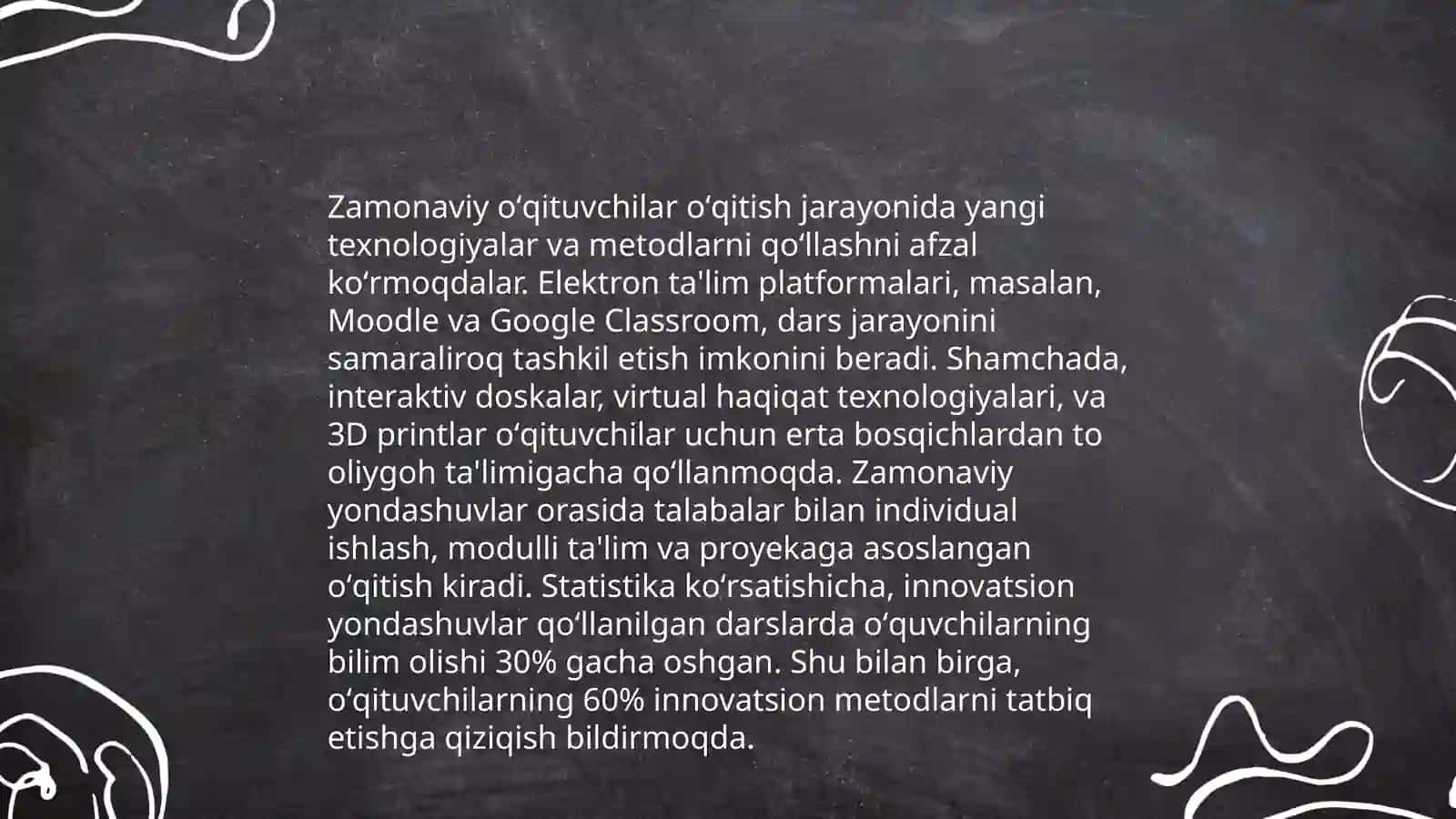 Ilgʻor pedagogik tajribalarni to'plash va amaliyotda qo'llash 4