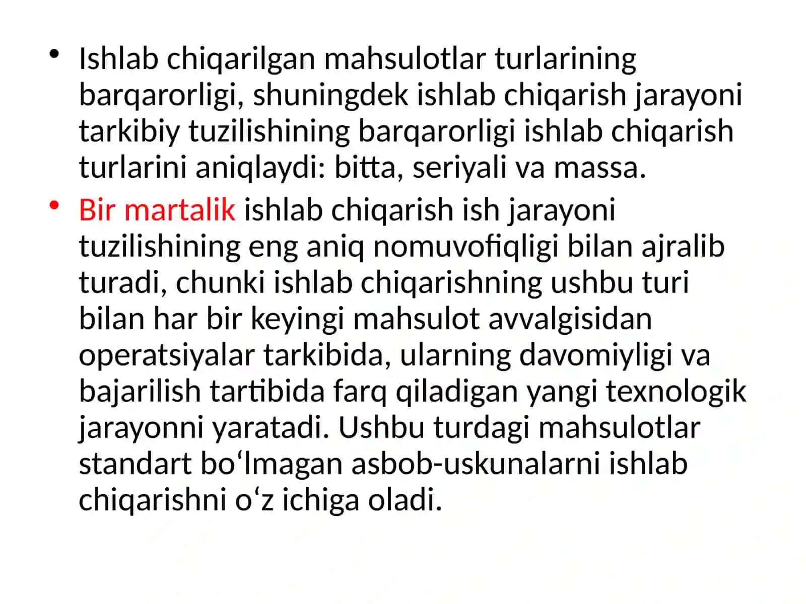 Ishlab chiqarish jarayoni 4