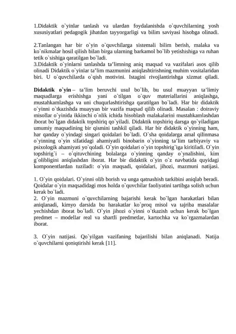 Bolalar bog’chasi ta’limiy-didaktik o’yini 4
