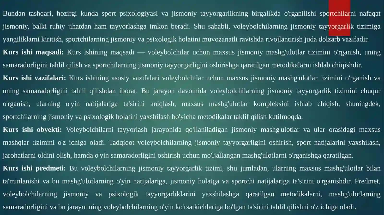 MAXSUS JISMONIY MASHG'ULOTLAR TIZIMI 4