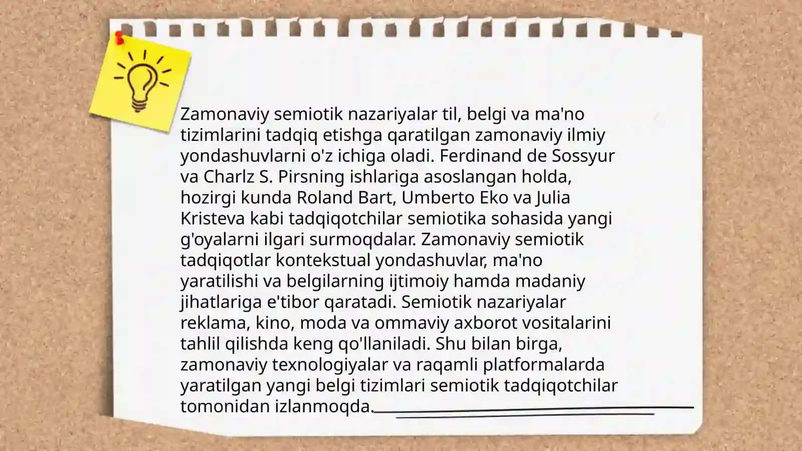 Tilshunoslik va semiotika 4