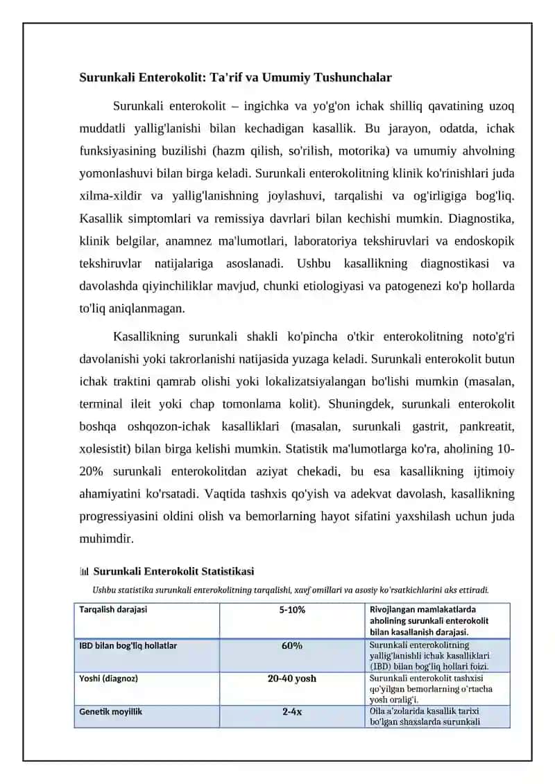Surunkali enterokolit 4