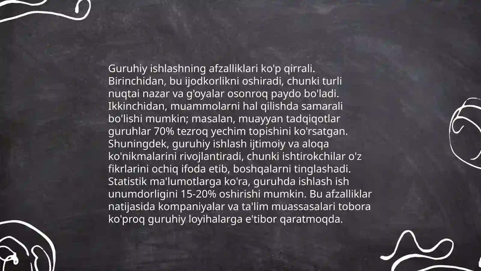 Yoshlar bilan guruhiy ishlash haqida tushuncha 4