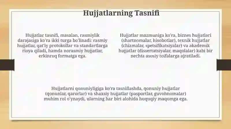 Hujjatturlarivaxususiyatlari 4