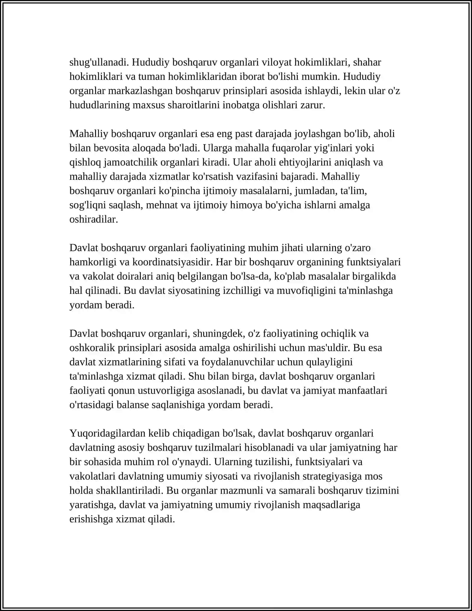 DAVLAT BOSHQARUV ORGANLARINING TUZILISHI 4