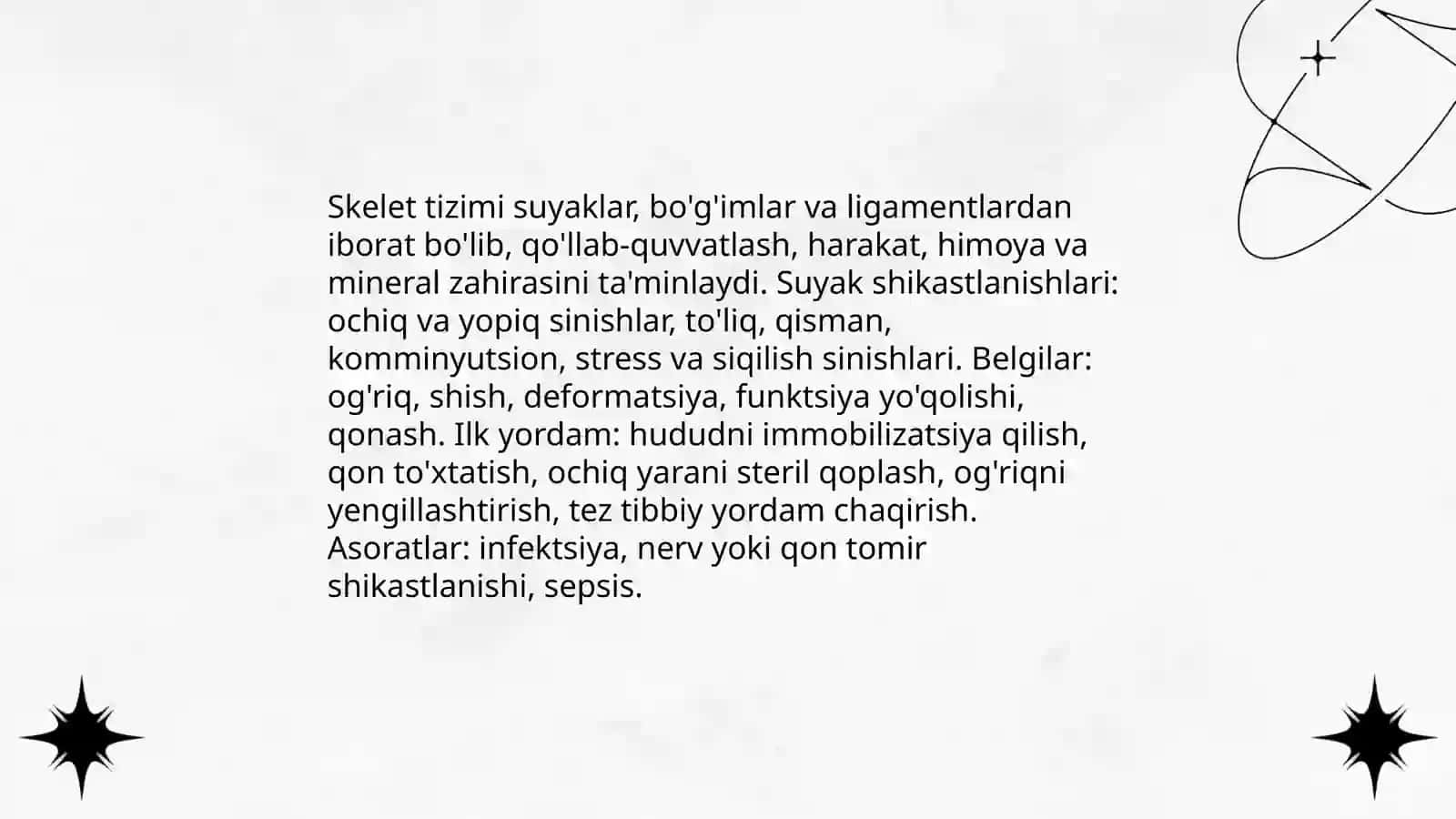 Hujayra va to'qimalarning anatomiyasi va fiziologiyasi 4