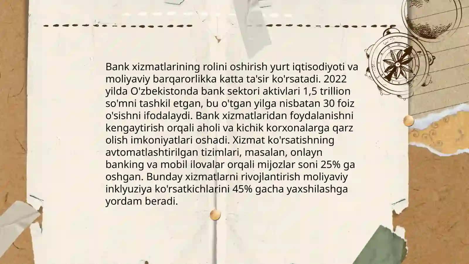 Pul mablag'lari harakatini tezlashtirish imkoniyatlarini aniqlash 4