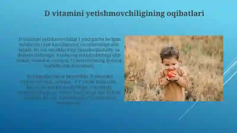 Vitamin еtishmasligining bolalar salomatligiga ta'siri 4
