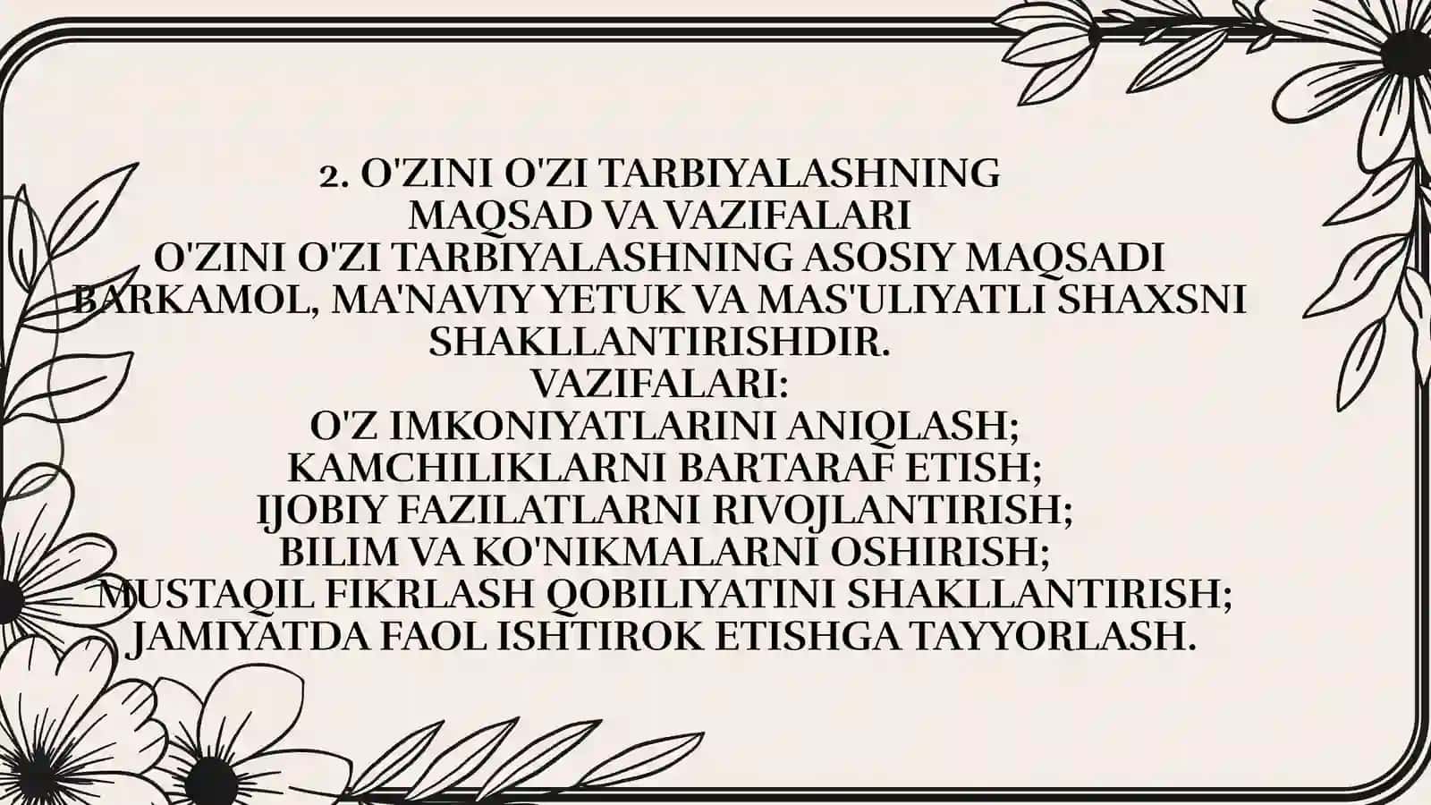 Xorijiy til va adabiyoti 25-16 guruh talabasi 4