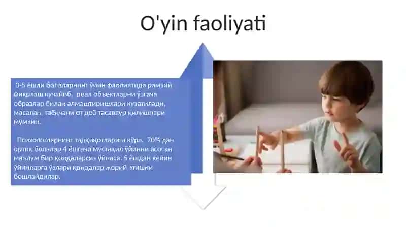 Мактабгача ёшдаги болаларнинг психологик ривожланишининг хусусиятлари 4