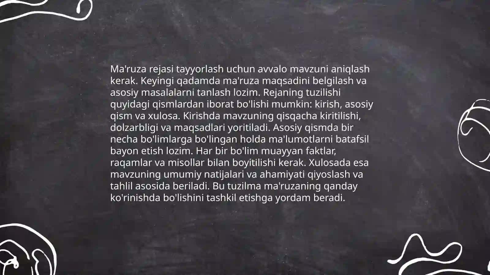 Maʼruza va maʼruzachiga qoʻyiladigan pedagogik talablar 4
