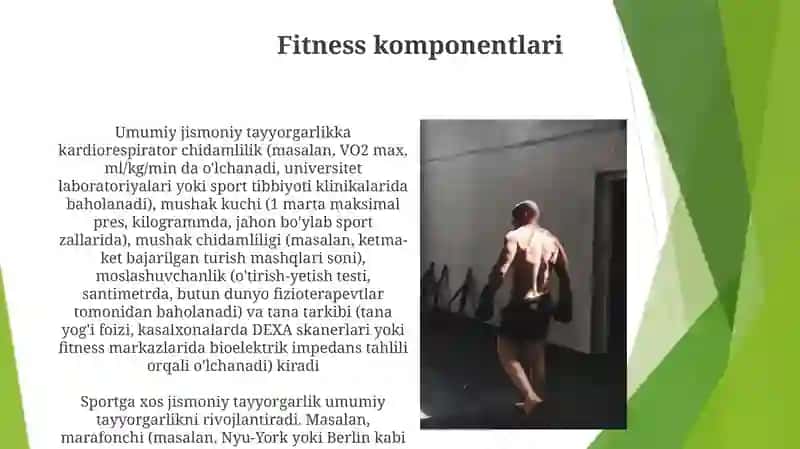 Umumiy va maxsus jismoniy tayorgarlik bilimlar tushunchasi va órni 4
