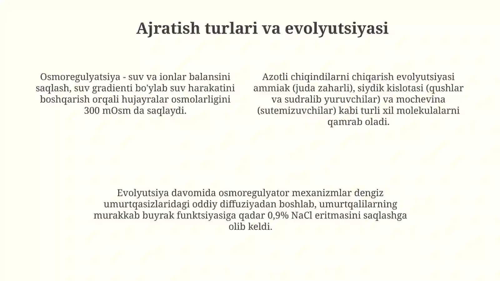 Pil tizimi va uning evolutsiyasi 4