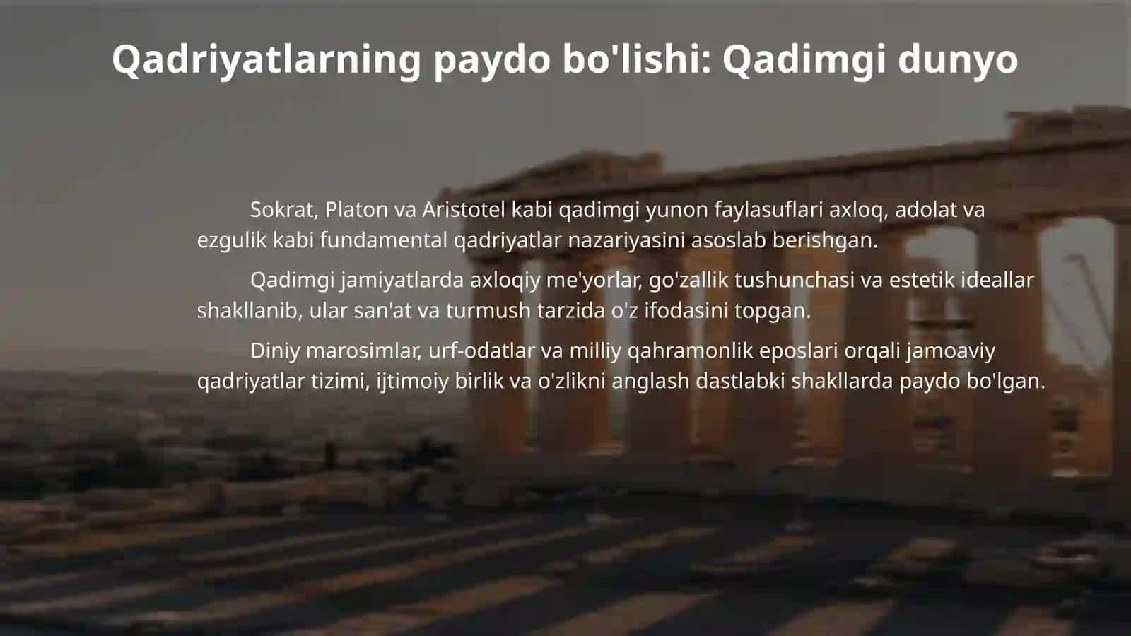 Qadriyatlar falsafasi 4