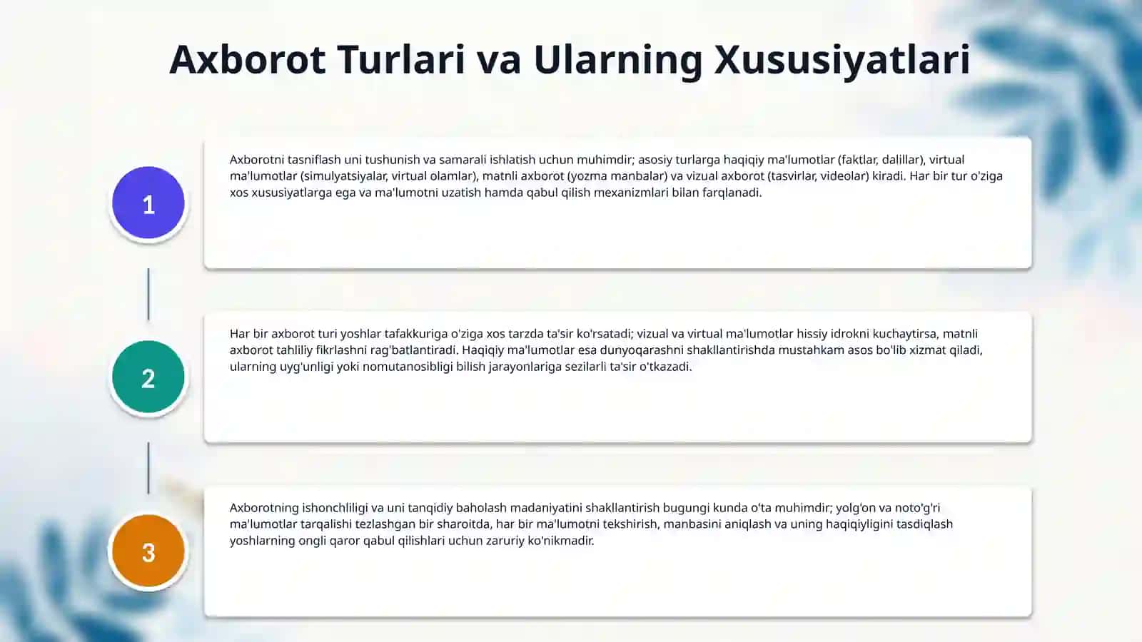 Axborot turlari, Virtual o'yinlarning yoshlar tafakkuri va dunyo qarashiga ta'siri 4