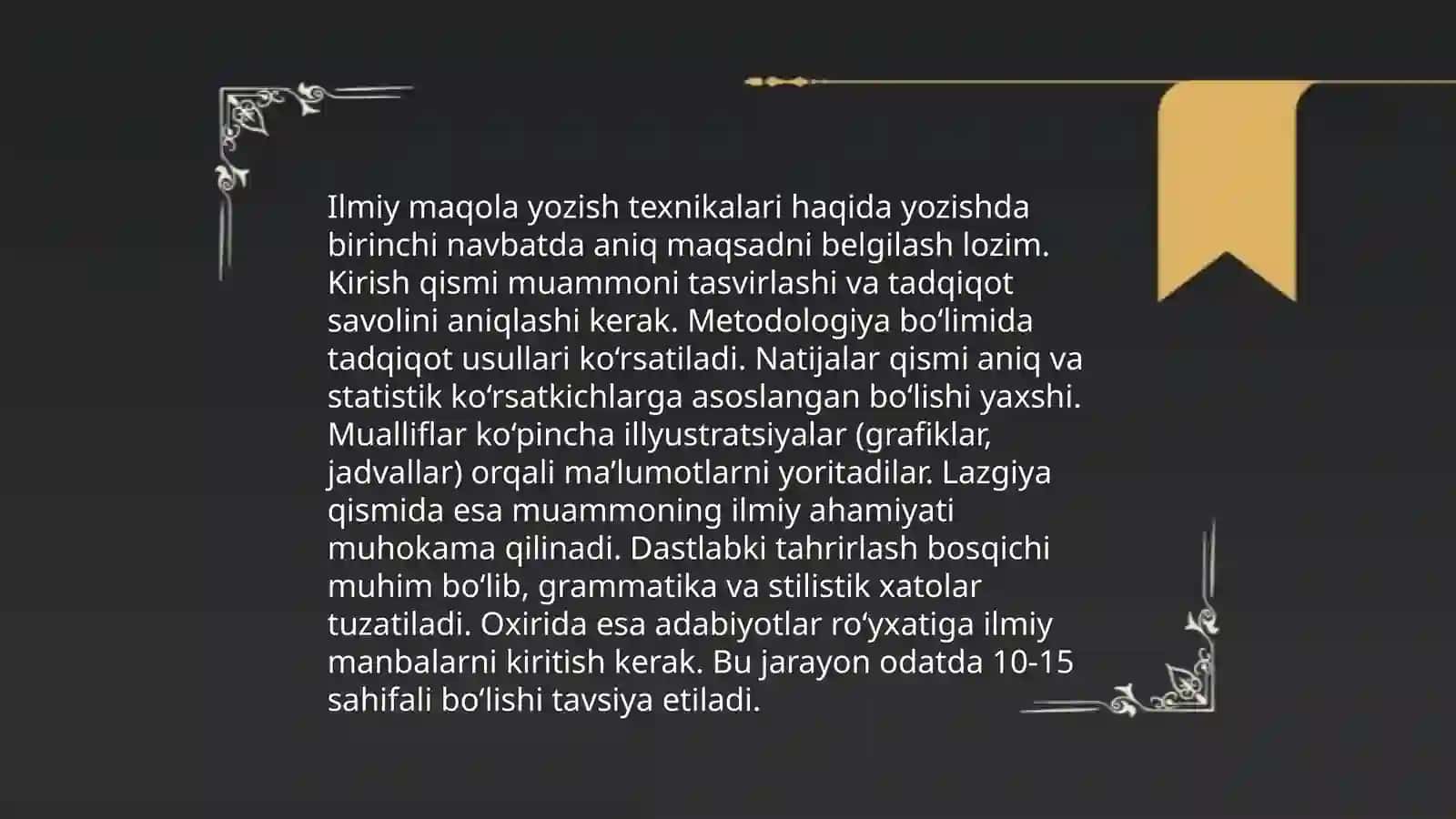 Akademik yozuvlar 4