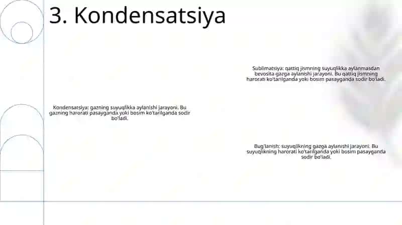 Suv Bug'I Xolatining O'Zgarishidagi Asosiy Termodinamik Jarayonlar 4