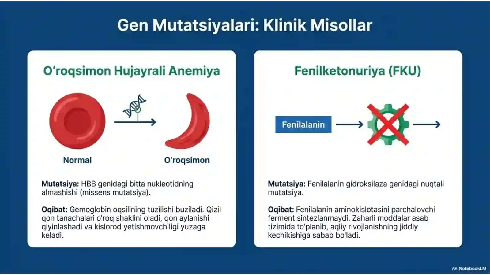 Mutatsiyalar: sabablari, shakllari, ahamiyati va biologik oqibatlari 4