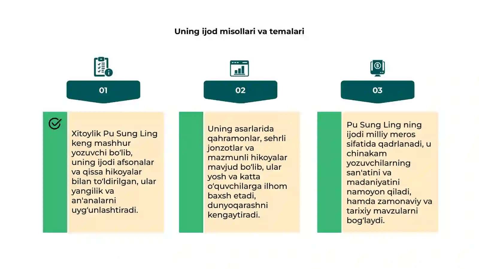 Xitoylik Pu Sung Ling ijodi va uning qissalari 4