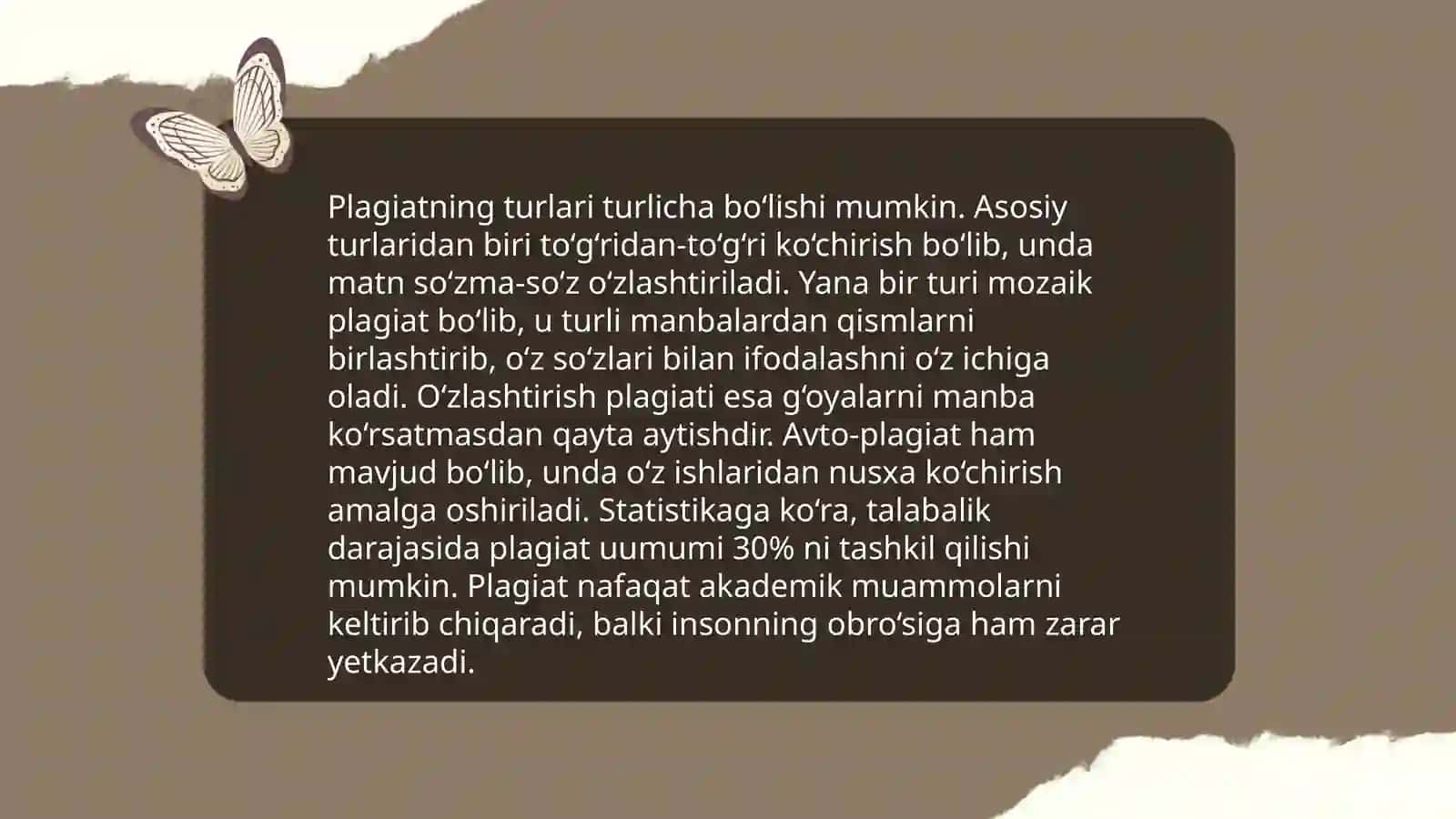 Plagiat va uning salbiy oqibatlari 4