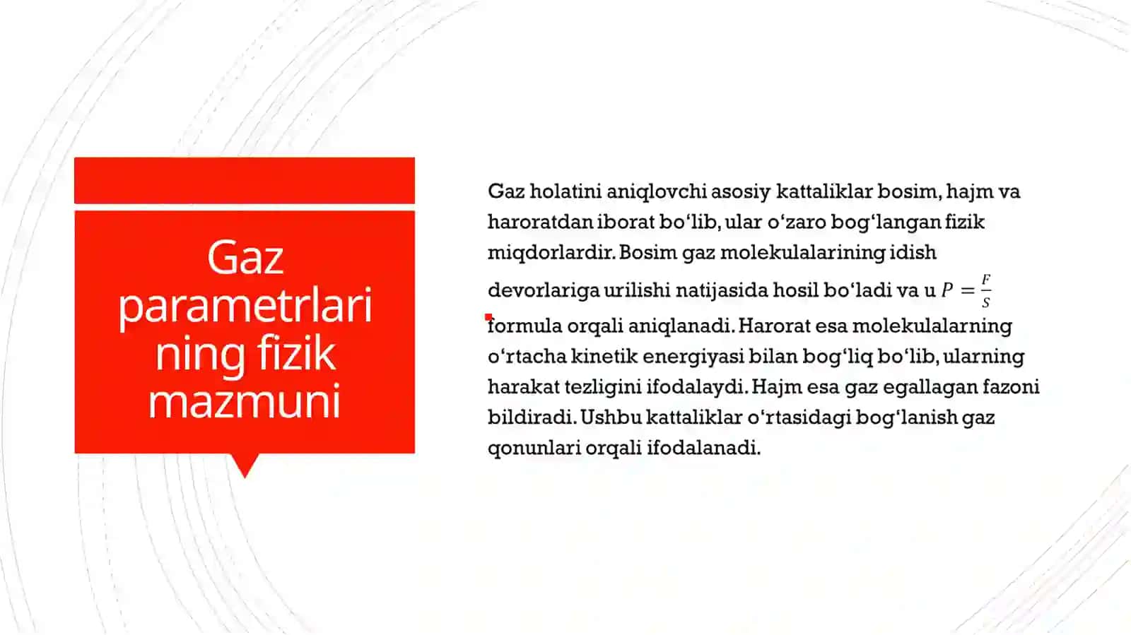 Ideal gaz qonunlari 4