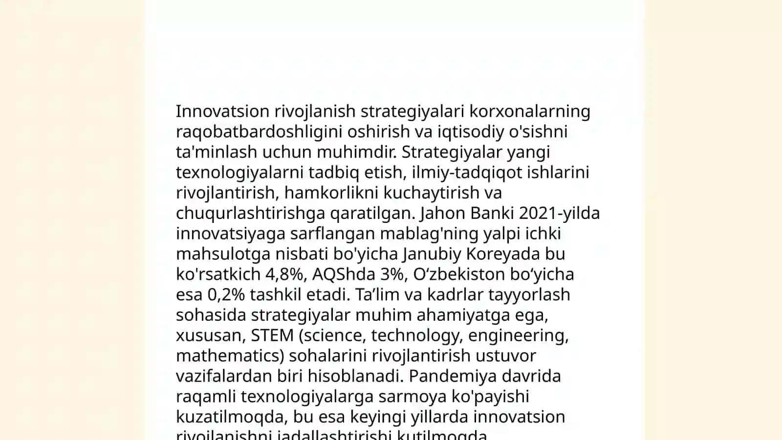 Innovatsion faoliyatning huquqiy asoslari 4