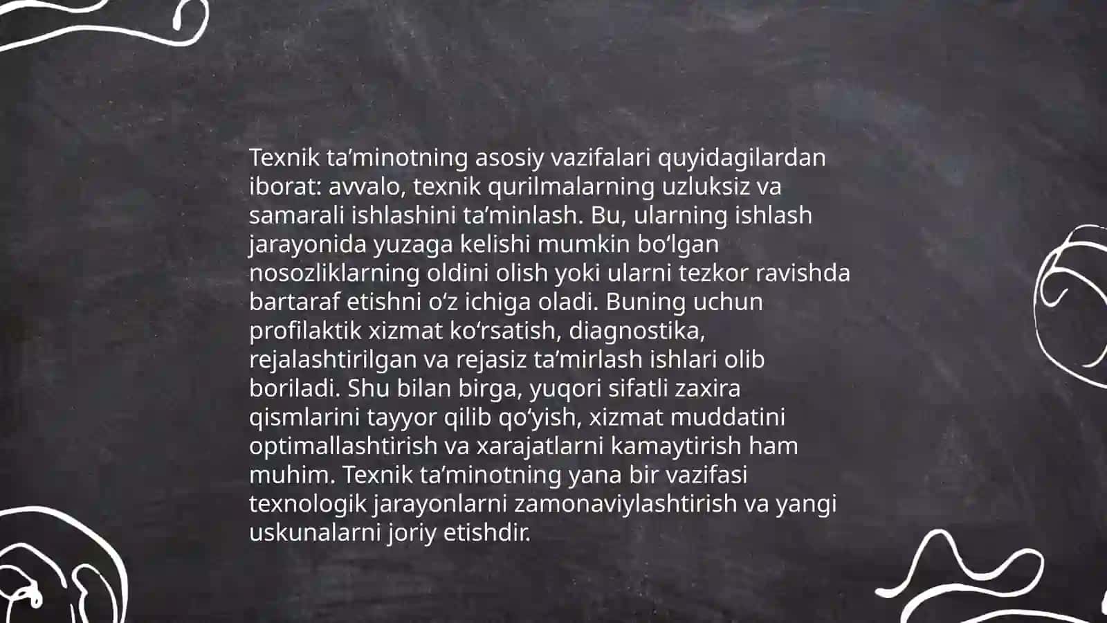 Texnik ta’minot. Tixnik ta’minot turlari avtatexnik taminot 4