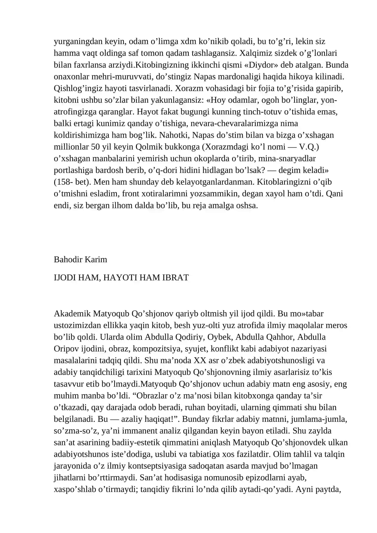 O‘zbekiston Fanlar akademiyasi Alisher Navoiy nomidagi Til va adabiyot institutida 4