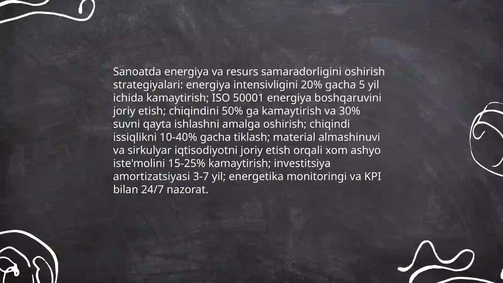 Tarmoqlarni barqaror rivojlantirish strategiyalari 4
