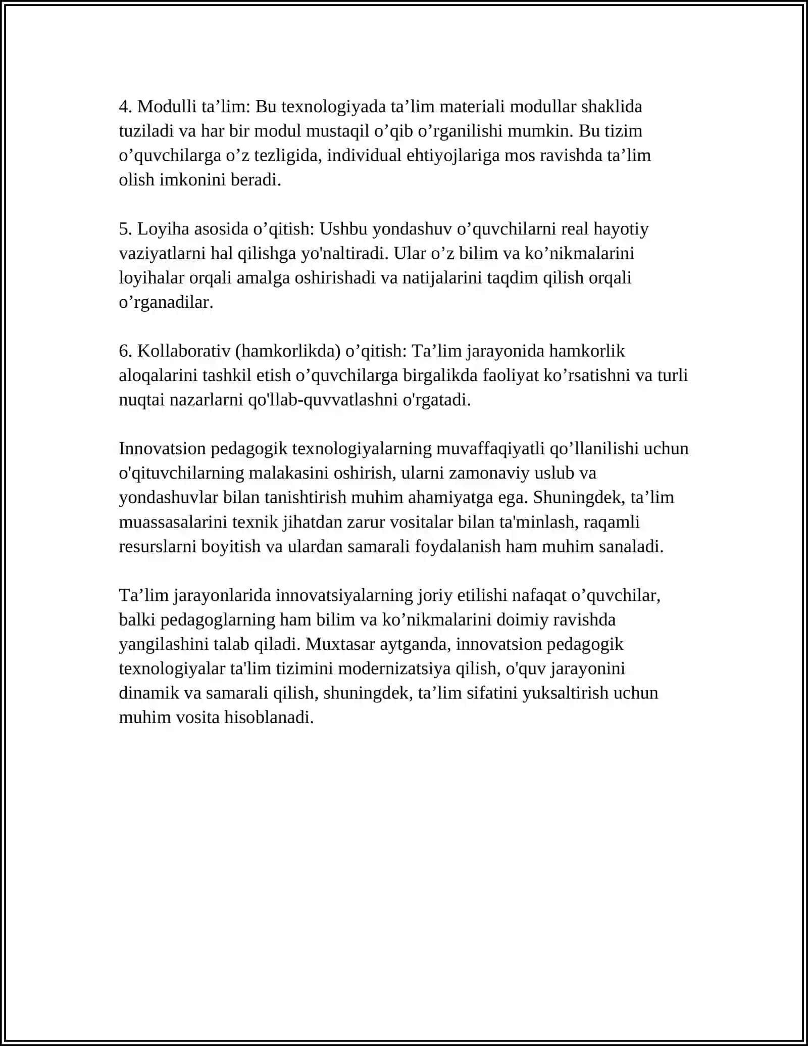 TA’LIMDA INNOVATSION JARAYONLAR 4